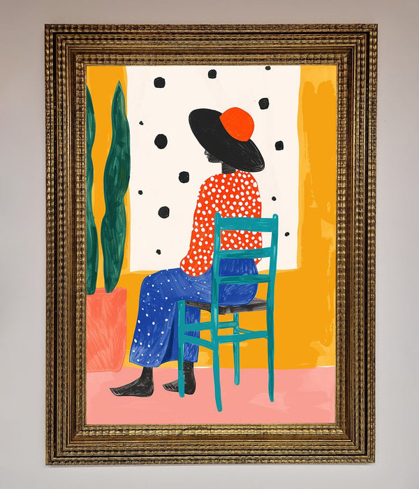 Take A Seat Framed Poster - Hi Society