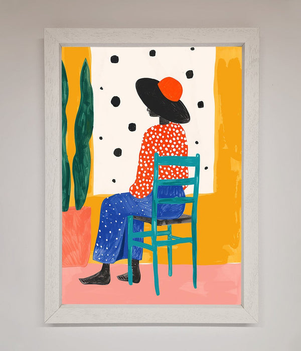 Take A Seat Framed Poster - Hi Society