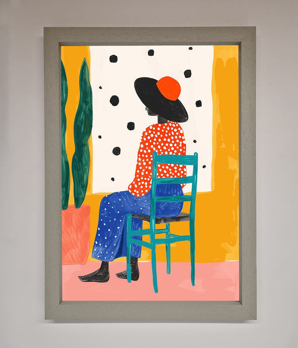 Take A Seat Framed Poster - Hi Society