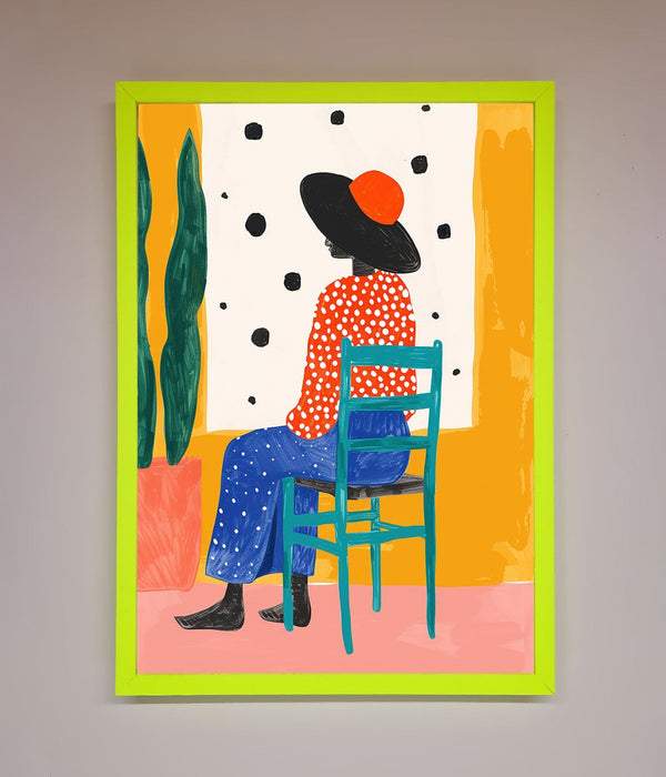 Take A Seat Framed Poster - Hi Society