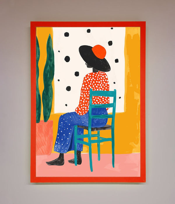Take A Seat Framed Poster - Hi Society