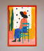 Take A Seat Framed Poster - Hi Society