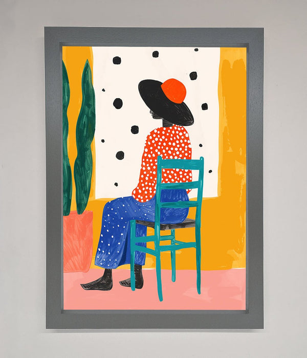 Take A Seat Framed Poster - Hi Society