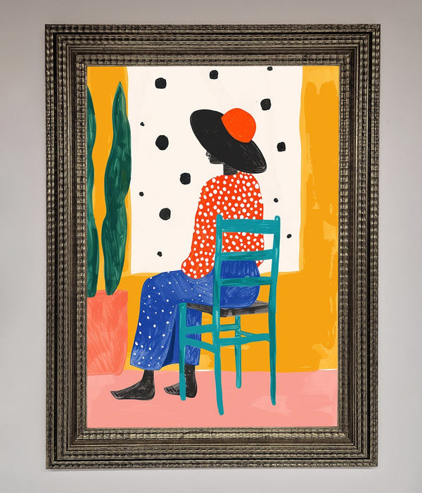 Take A Seat Framed Poster - Hi Society