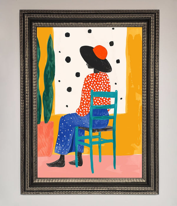 Take A Seat Framed Poster - Hi Society