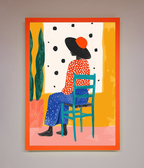 Take A Seat Framed Poster - Hi Society