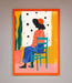 Take A Seat Framed Poster - Hi Society