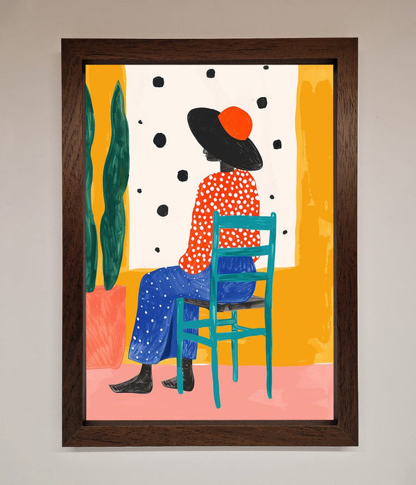 Take A Seat Framed Poster - Hi Society
