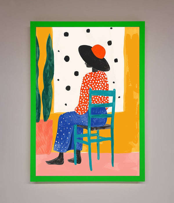 Take A Seat Framed Poster - Hi Society