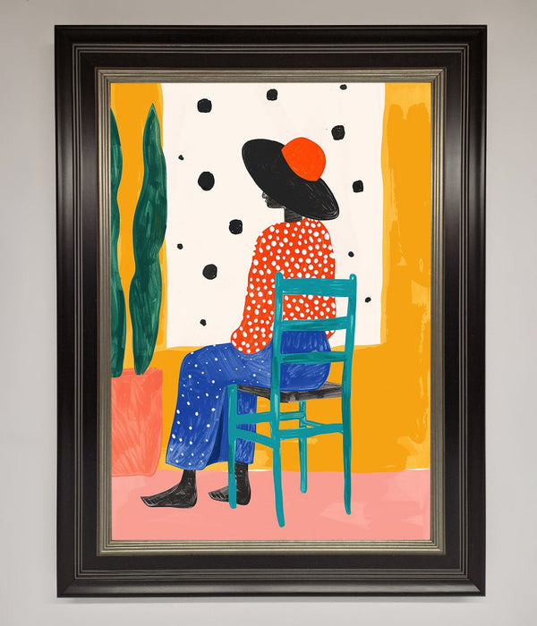 Take A Seat Framed Poster - Hi Society