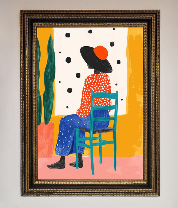 Take A Seat Framed Poster - Hi Society