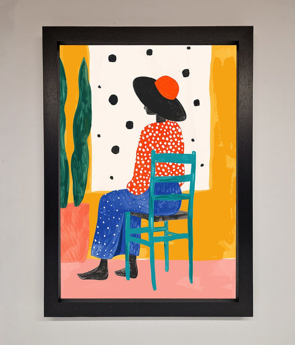 Take A Seat Framed Poster - Hi Society
