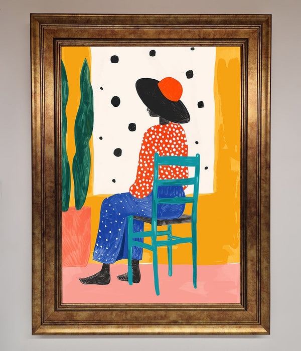 Take A Seat Framed Poster - Hi Society