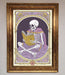 Tarot Skeleton Reader Framed Print - Hi Society