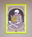Tarot Skeleton Reader Framed Print - Hi Society