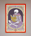 Tarot Skeleton Reader Framed Print - Hi Society