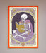 Tarot Skeleton Reader Framed Print - Hi Society