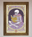 Tarot Skeleton Reader Framed Print - Hi Society
