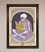 Tarot Skeleton Reader Framed Print - Hi Society
