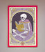 Tarot Skeleton Reader Framed Print - Hi Society