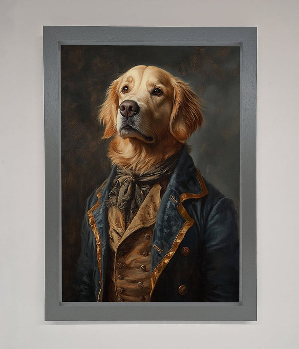 The Renaissance Golden Retiever Framed Wall Art - Hi Society