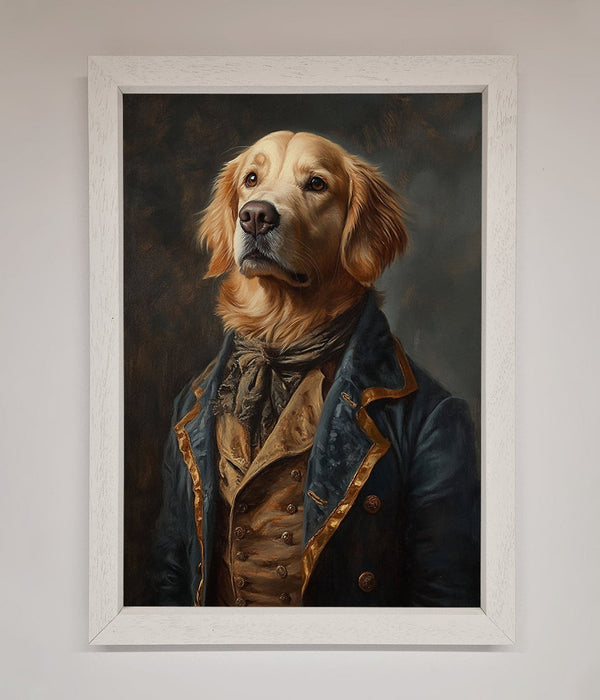 The Renaissance Golden Retiever Framed Wall Art - Hi Society