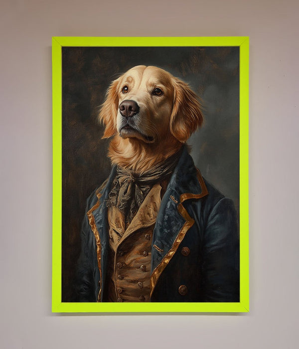 The Renaissance Golden Retiever Framed Wall Art - Hi Society