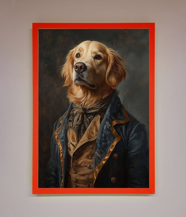 The Renaissance Golden Retiever Framed Wall Art - Hi Society