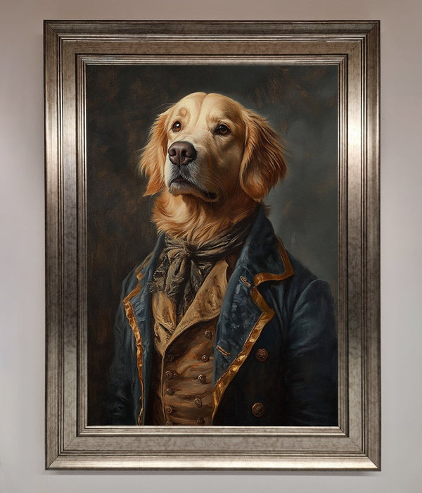 The Renaissance Golden Retiever Framed Wall Art - Hi Society