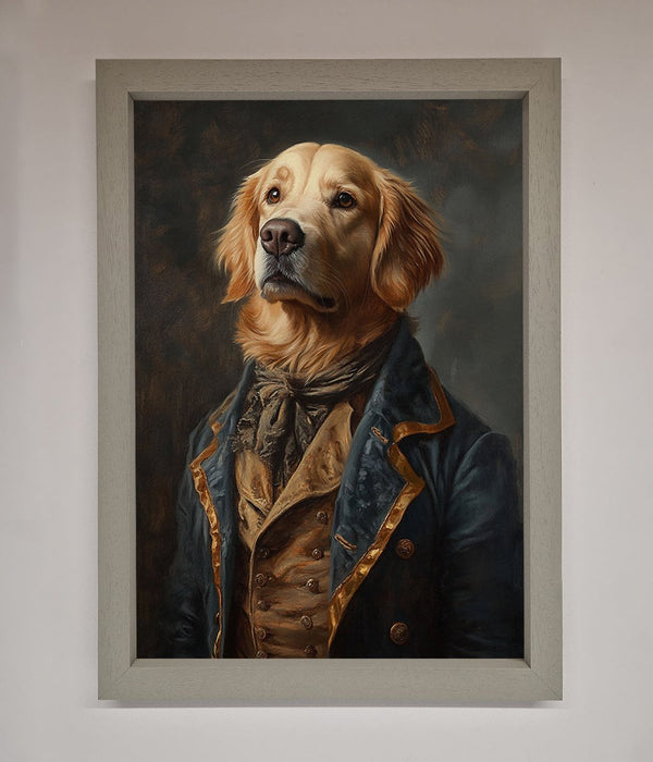 The Renaissance Golden Retiever Framed Wall Art - Hi Society