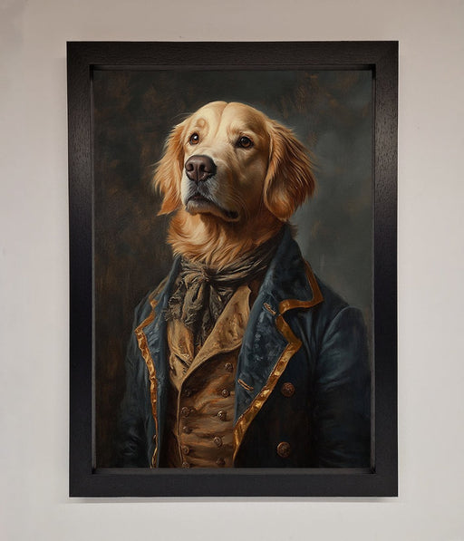 The Renaissance Golden Retiever Framed Wall Art - Hi Society