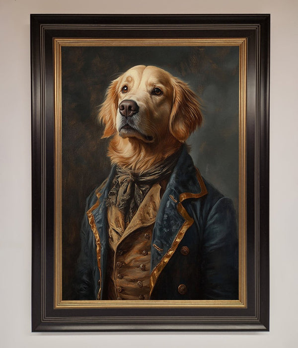 The Renaissance Golden Retiever Framed Wall Art - Hi Society