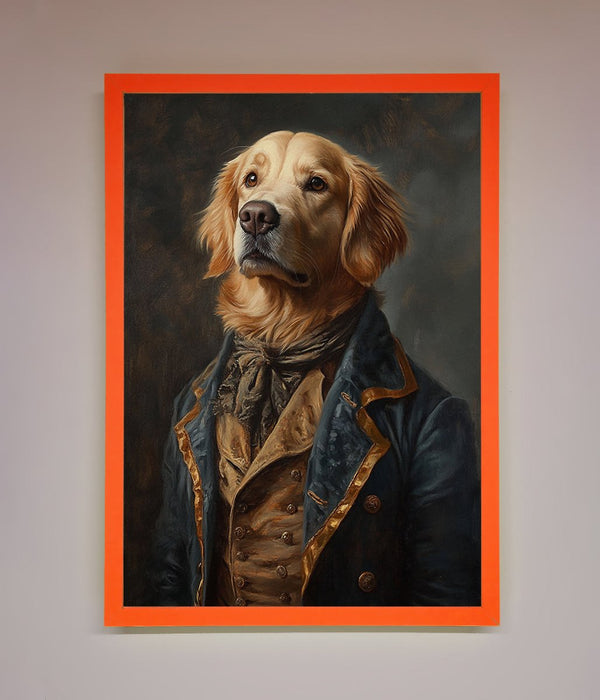 The Renaissance Golden Retiever Framed Wall Art - Hi Society