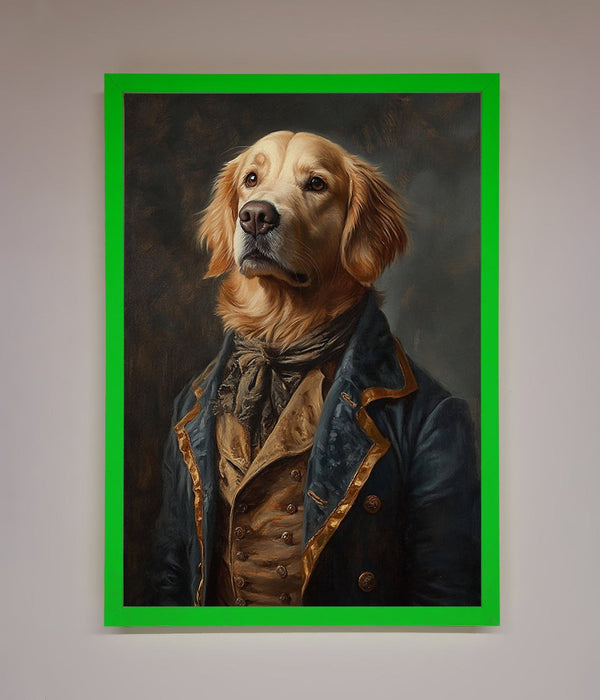 The Renaissance Golden Retiever Framed Wall Art - Hi Society