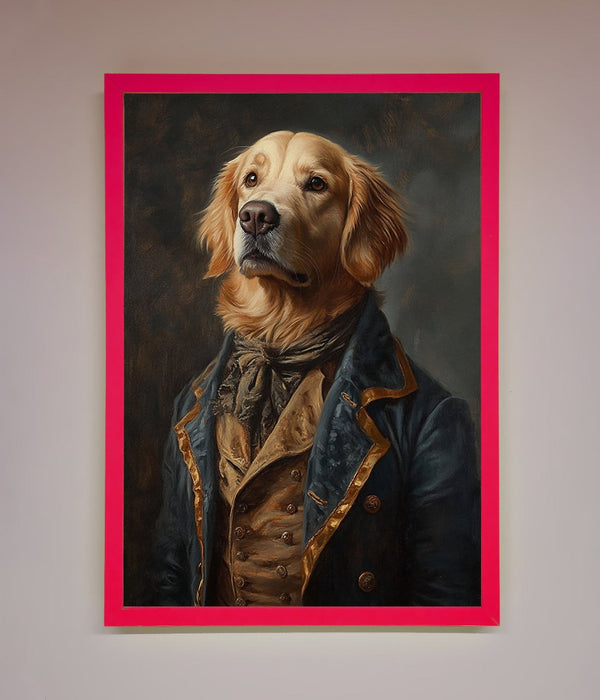 The Renaissance Golden Retiever Framed Wall Art - Hi Society