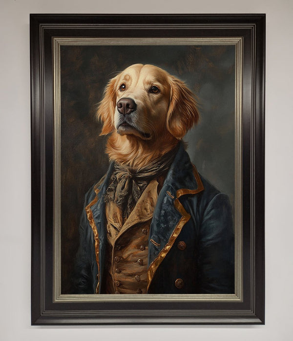 The Renaissance Golden Retiever Framed Wall Art - Hi Society