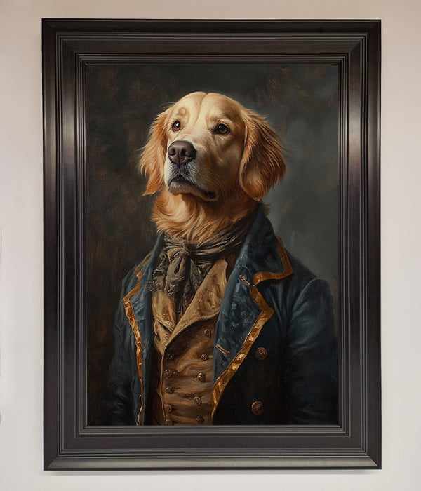 The Renaissance Golden Retiever Framed Wall Art - Hi Society