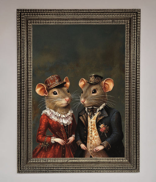 The Victorian Mice Framed Poster - Hi Society