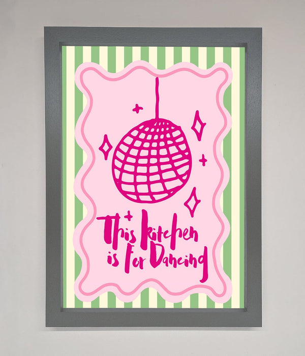 This Kitchen Is For Dancing Framed Wall Art - Hi Society