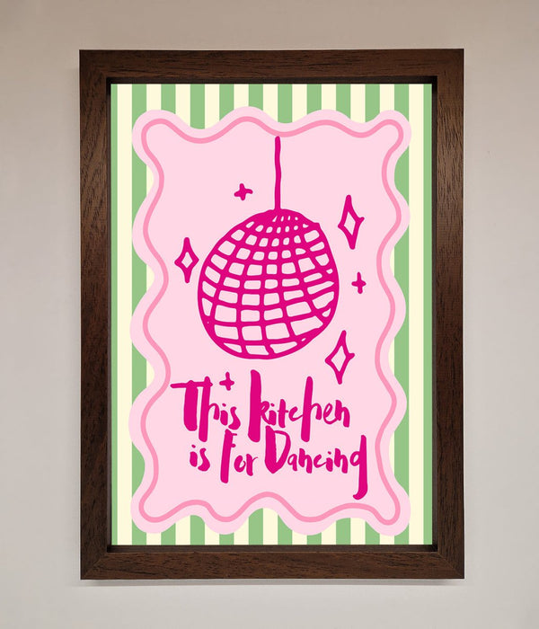 This Kitchen Is For Dancing Framed Wall Art - Hi Society