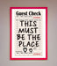 This Must Be The Place Beige Framed Wall Art - Hi Society