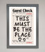 This Must Be The Place Beige Framed Wall Art - Hi Society