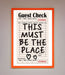 This Must Be The Place Beige Framed Wall Art - Hi Society