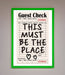 This Must Be The Place Beige Framed Wall Art - Hi Society