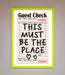 This Must Be The Place Beige Framed Wall Art - Hi Society