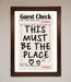 This Must Be The Place Beige Framed Wall Art - Hi Society