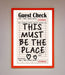 This Must Be The Place Beige Framed Wall Art - Hi Society