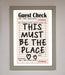 This Must Be The Place Beige Framed Wall Art - Hi Society