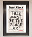 This Must Be The Place Beige Framed Wall Art - Hi Society