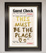This Must Be The Place Foil Print - Hi Society